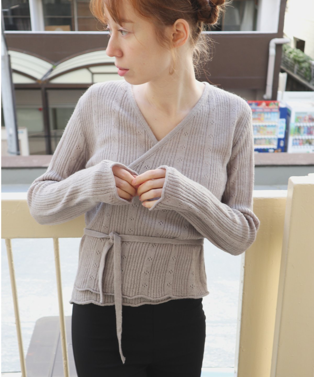 cache-coeur soft knit | unbouquet