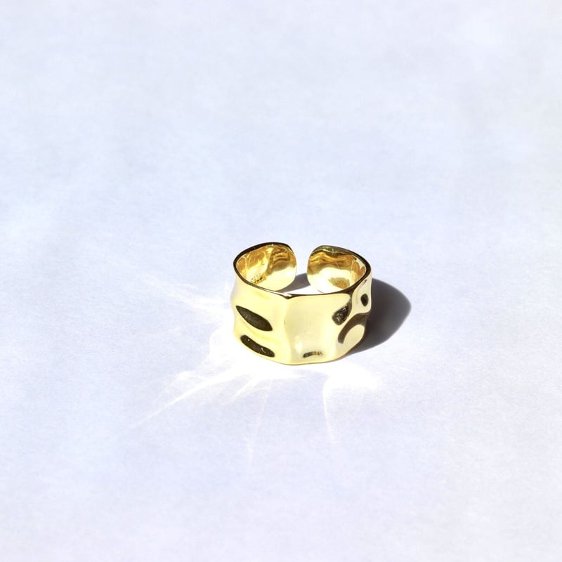 ring-01【シルバー925-18金コーティング】 | NewLandscape ring-01【シルバー925-18金コーティング】 | NewLandscape