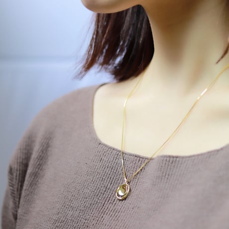 necklace-02【シルバー925-18金コーティング】