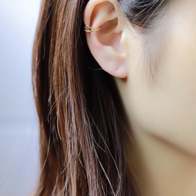イヤーカフ MOON&SUN EAR CUFF(片耳用)(2ZE0304)K18 イヤーカフ｜スター