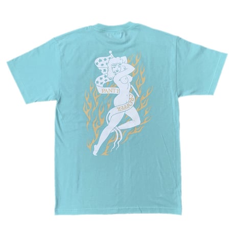 S/S TEE【Flag Lady】