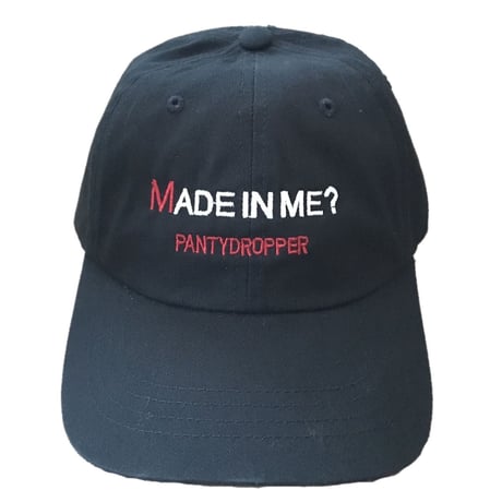 CAP【MADE IN ME?】BK×RD