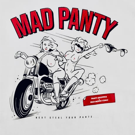 S/S TEE【MAD PANTY】