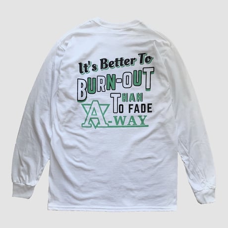 L/S TEE【BURN OUT】