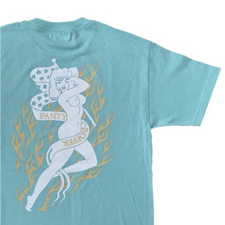 S/S TEE【Flag Lady】