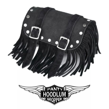 Rivet Fringe Tool Bag