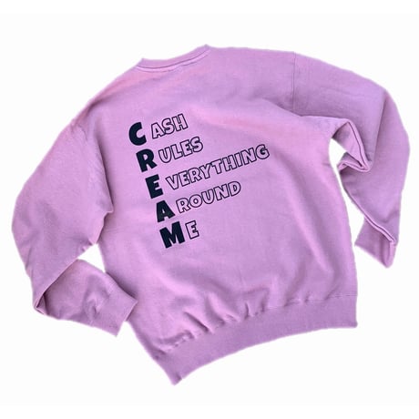 Crew neck Sweat 【C.R.E.A.M】