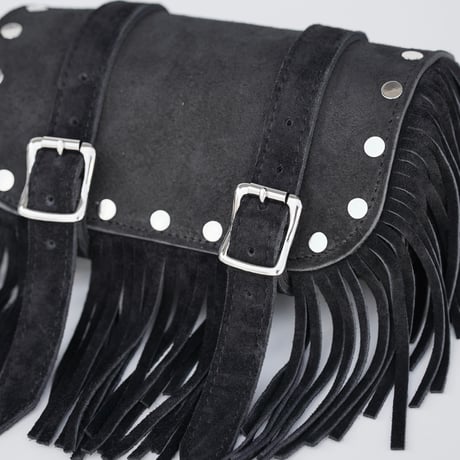 Rivet Fringe Tool Bag