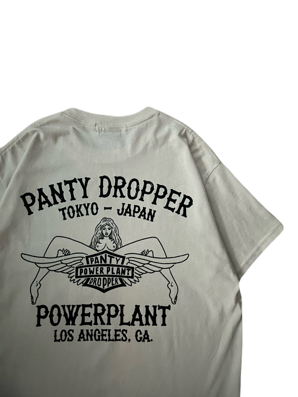POWERPLANT×PANTYDROPPER ロンT ブラック L L/S TEE【POWERPLANT x PANTYDROPPER】 | PANTYDROPPER