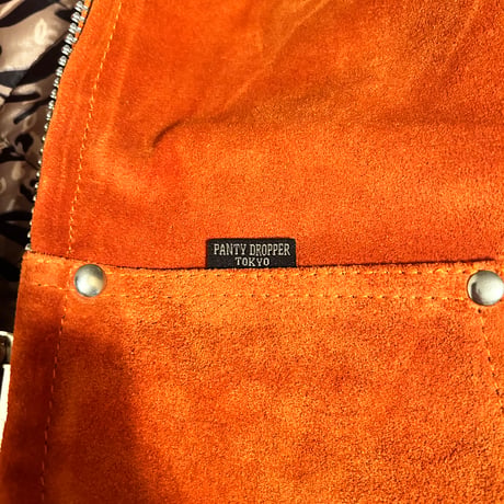 Suede Leather Hooded Jacket
