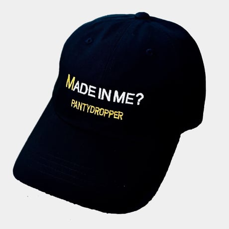 CAP【MADE IN ME?】BK×YL