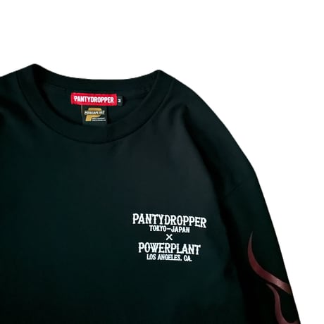 L/S TEE【POWERPLANT x PANTYDROPPER】