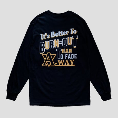 L/S TEE【BURN OUT】
