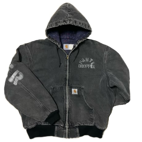 【6】Hoodie Jkt【XL】ブラックデニム