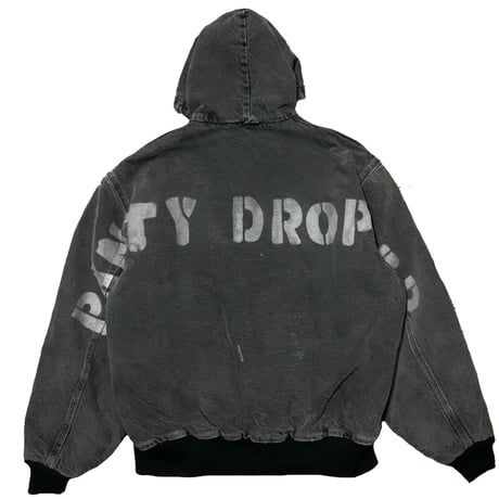 【6】Hoodie Jkt【XL】ブラックデニム