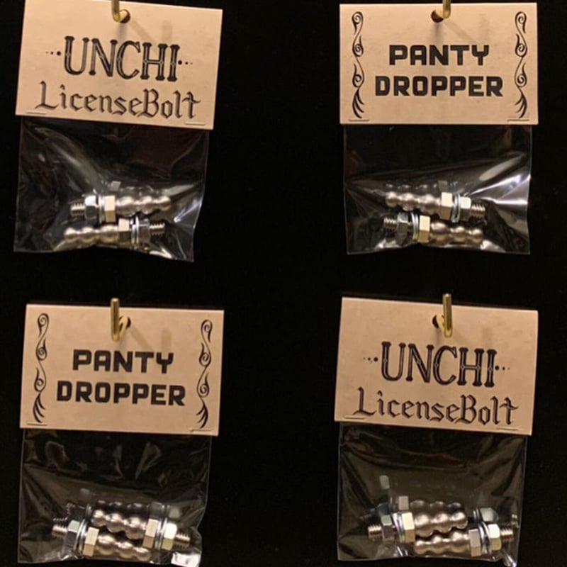 UNCHI License Bolt【CHROME】 | PANTYDROPPER
