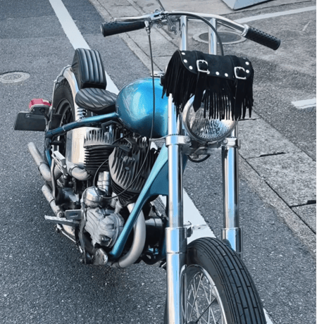 Rivet Fringe Tool Bag