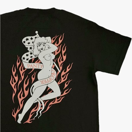 S/S TEE【Flag Lady】