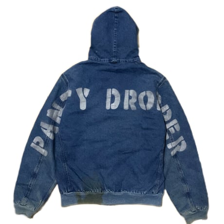 【4】Hoodie Jkt【M】デニム