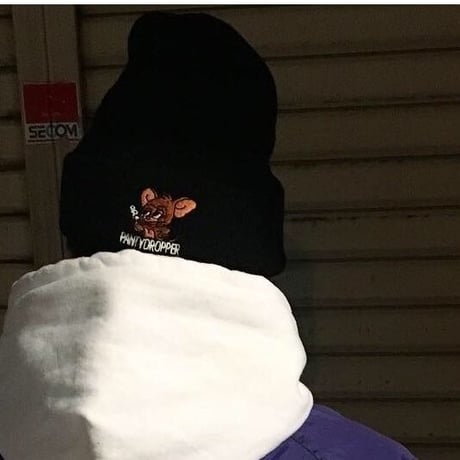 KNIT  CAP【High Roller】BK×BR