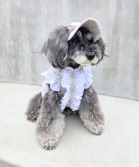 フルレットフリルシャツ ロゼブーケ
