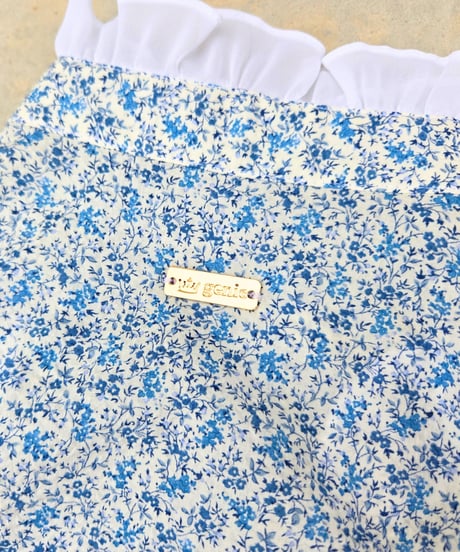 フルレットフリルシャツ シエルブーケ