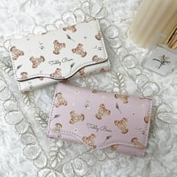 即納【ネーム入り】Driedflower Bear キーケース♡