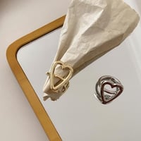 【プチプラ♡】Big Heart Ring♡【アクセサリー】A18