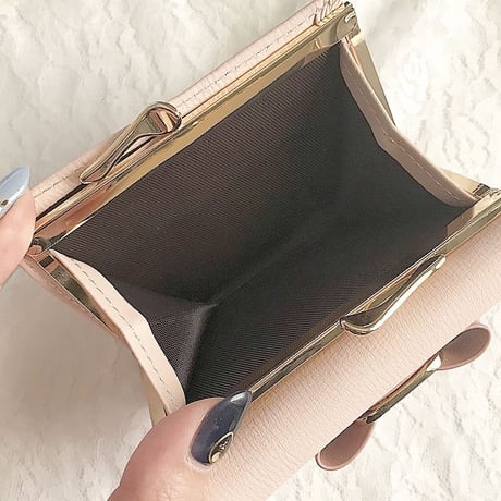 【リボン付き】Flower❁Mini Wallet♡ミニ財布