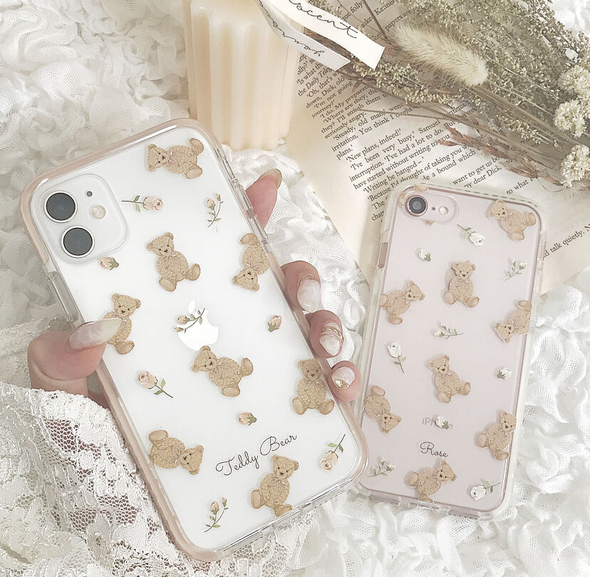 Rose Muse quilting iPhone14ケース アイボリー quilting iPhone case【ivory】 – BUNNY APARTMENT