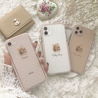 【ネーム入り】Similarlook Bear♡【耐衝撃クリアケース】B25