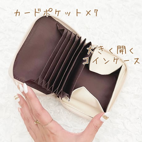 Teddy Bear Card Wallet♡じゃばらカードケース付き財布【即納】