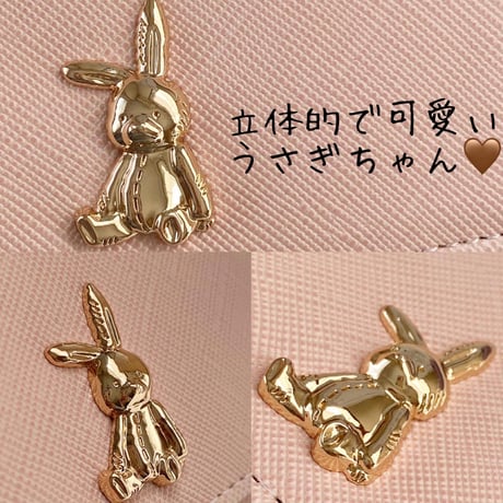 Rabbit Pass Cace♡リール付きパスケース【即納】