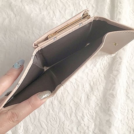 【リボン付き】Flower❁Mini Wallet♡ミニ財布