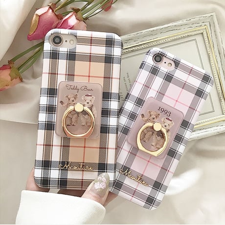 Tartan Check♡タータンチェック柄♥【マットハードケース】
