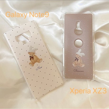 iPhone/Android対応♡クリアケース変更ページ