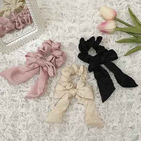 【プチプラ♡】リボンシュシュ♡【ヘアアクセサリー】A19