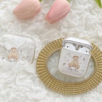 【ネーム入り】Driedflower Bear【Air Podsケース】