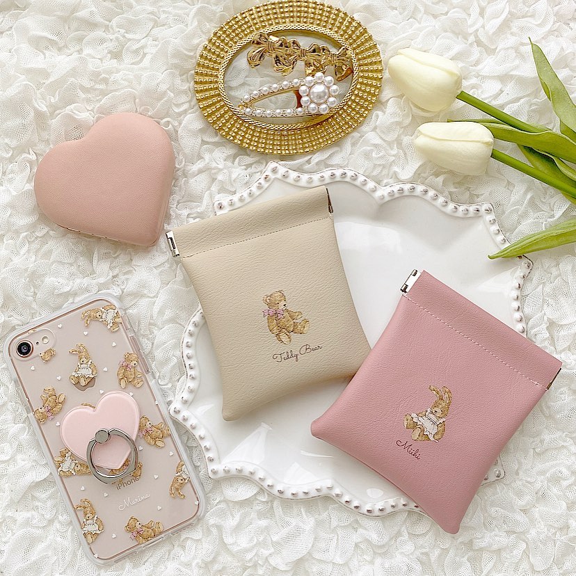 ネーム入り】バネポーチ♡ | MiLRY Couture