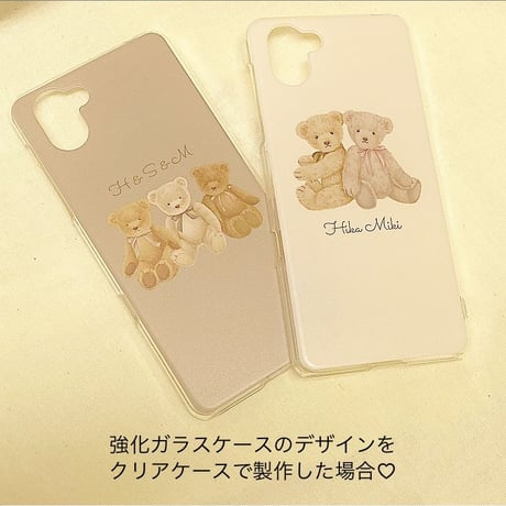 iPhone/Android対応♡クリアケース変更ページ