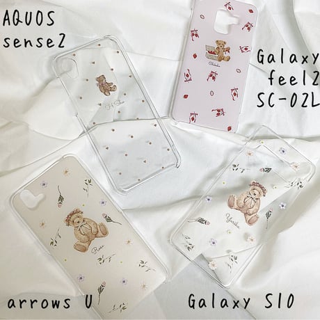 iPhone/Android対応♡クリアケース変更ページ