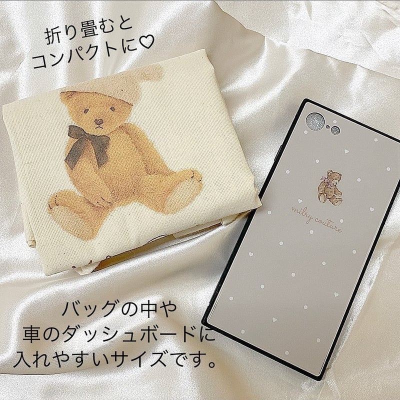 即納】BunnyHatBear エコバッグ♡ 【名入れ不可】 | MiLRY Couture
