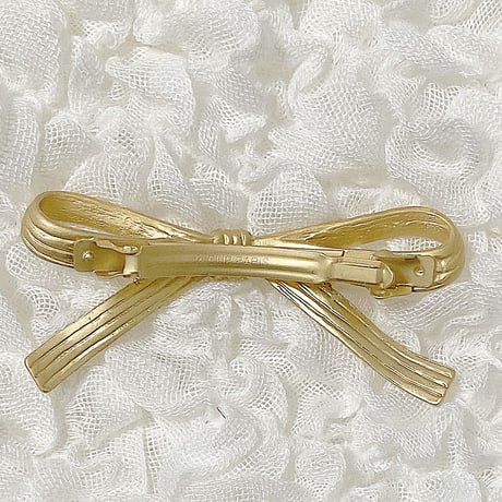 【プチプラ♡】アンティークリボンバレッタ【アクセサリー】A15