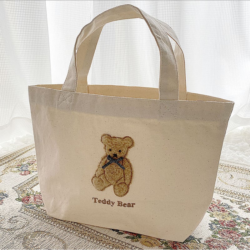 ネーム入り】もこもこ全身テディベアトート♡【Sサイズ】 | MiLRY Couture