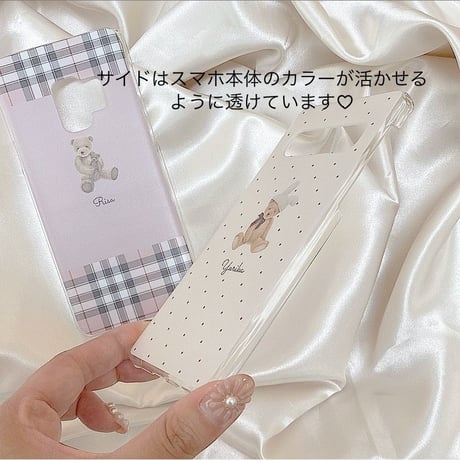 iPhone/Android対応♡クリアケース変更ページ