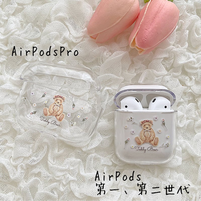 AirpodsMax関連ケース類　薔薇　手描き　トールペイント AirpodsMax関連ケース類薔薇手描きトールペイント