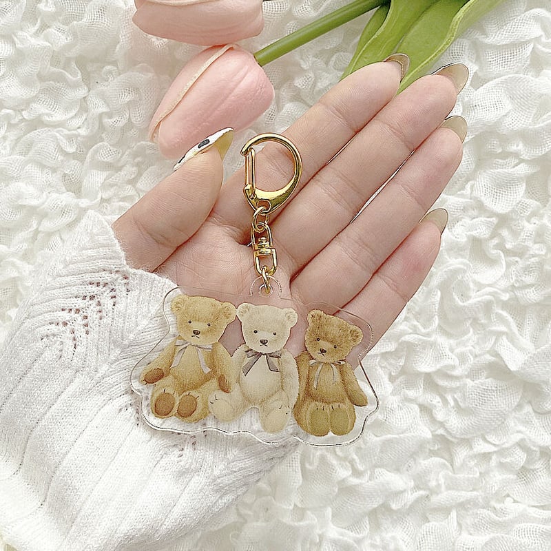 Teddy Bear キーホルダー | MiLRY Couture