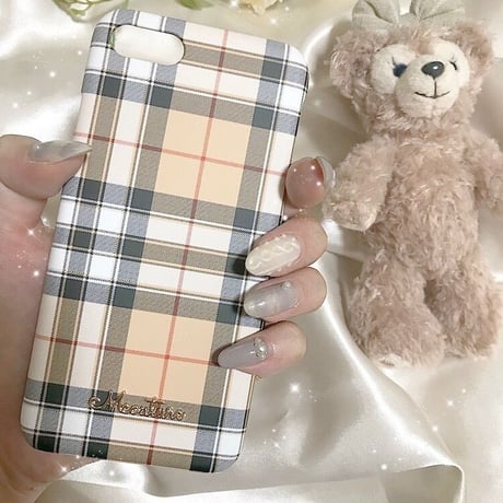 Tartan Check♡タータンチェック柄♥【マットハードケース】