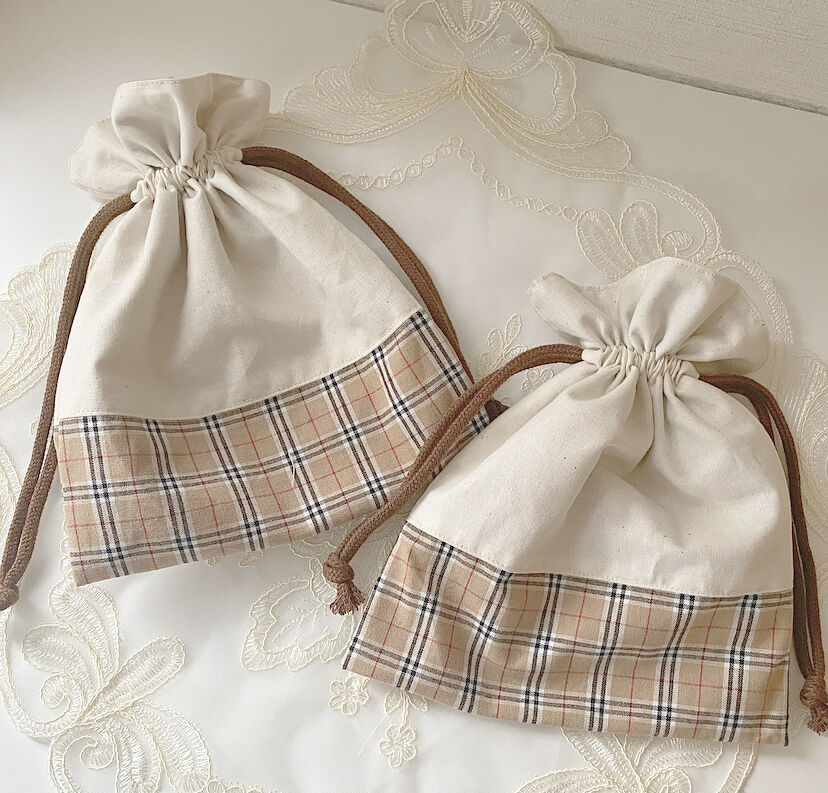 タータンチェック 巾着♡ | MiLRY Couture
