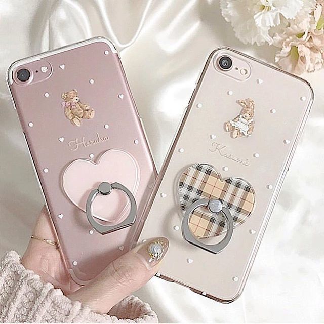 スマホリング♡︎ʾʾハンドメイド 楽天市場】縦置き横置き自在 スマホリング マグネットタイプ